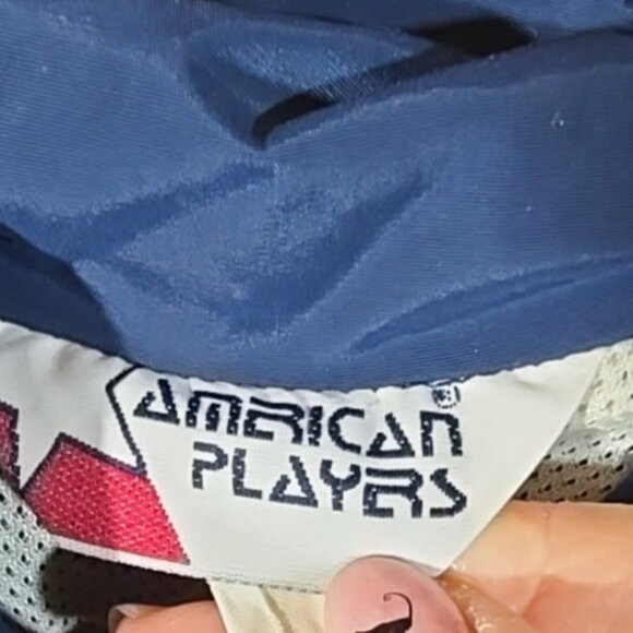 Vintage US Air Force Academy Hooded Windbreaker Jacket Prep School USA Made Sz M - Picture 10 of 14